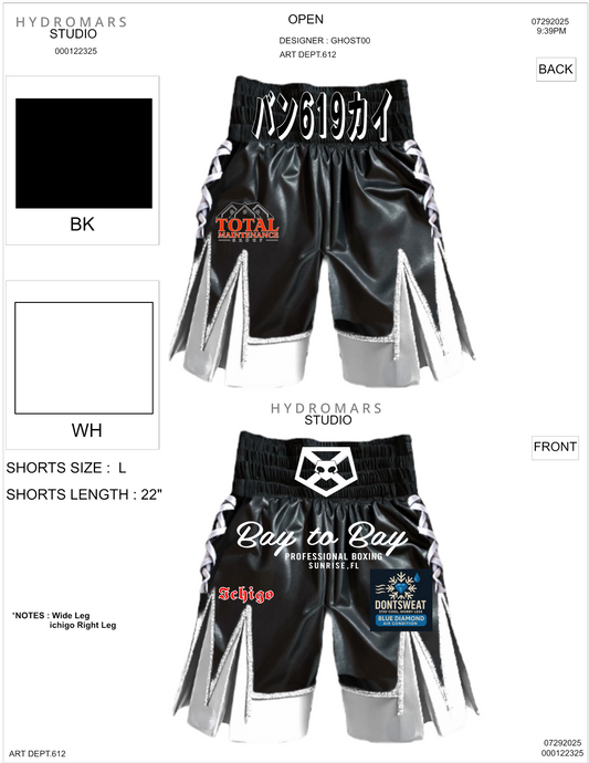 Anime inspired Fight trunks